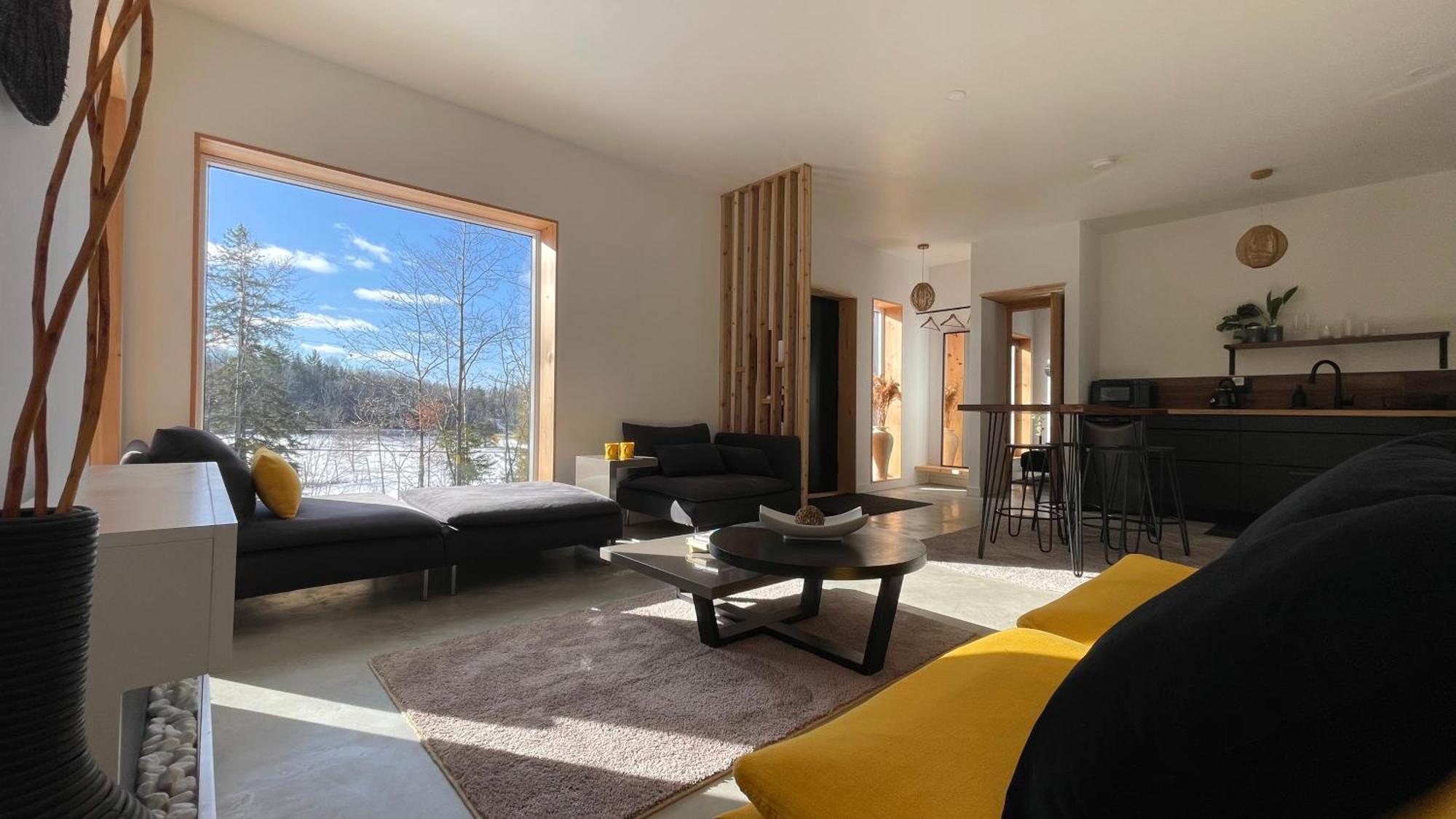 Nature Eco Suite In Wakefield Quebec エクステリア 写真